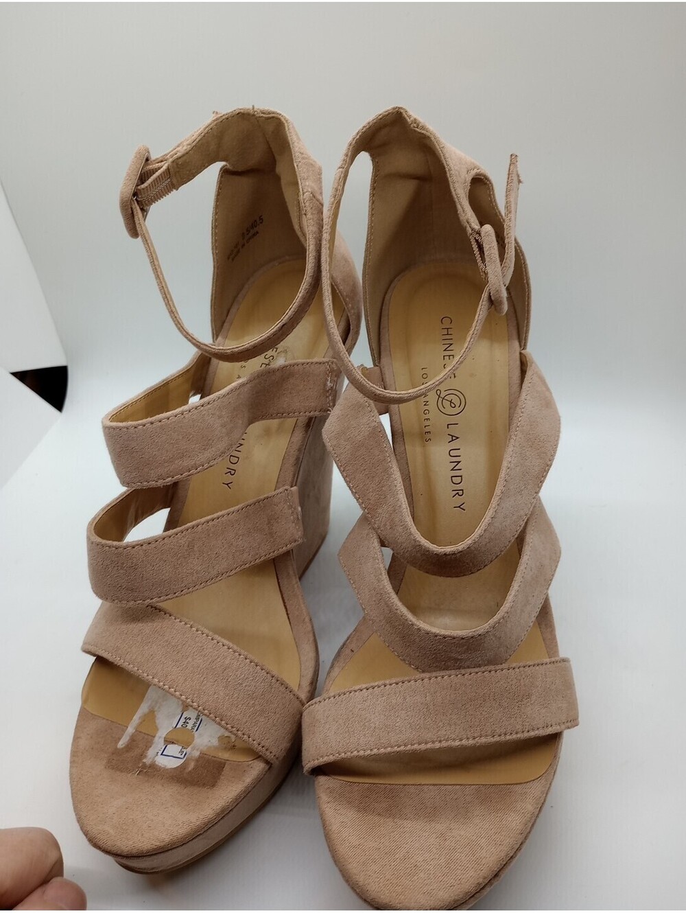Chinese Laundry Wedge Heels Size 9.5 Pink 208